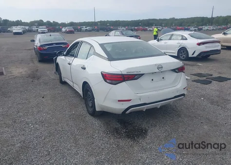 2024 Nissan Sentra S Xtronic Cvt z USA, uszkodzony, nr VIN 3N1AB8BV6RY316269